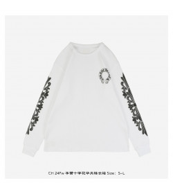 CHS Horseshoe Floral Sleeve Waffle Thermal Shirt