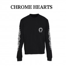 CHS Logo Printed Pocket Cotton Long Sleeve Tee