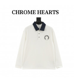 Chr*me Hearts Long-sleeved Legacy polo