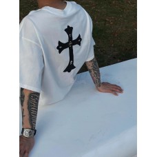 CHS Leather Cross T-shirt