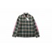 CHS Print Check Shirt Cotton Coat