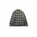 CHS Print Check Shirt Cotton Coat