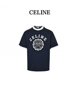 CELINE Blason Loose T-shirt