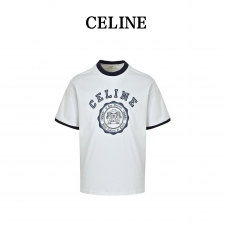 CELINE Blason Loose T-shirt