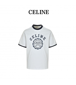 CELINE Blason Loose T-shirt