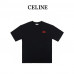 Celine Embroidered Logo T-shirt