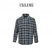 Buy CELINE Logo-Embroidered Checked Cotton-Flannel Shirt CELINE Logo-Embroidered Checked Cotton-Flannel Shirt