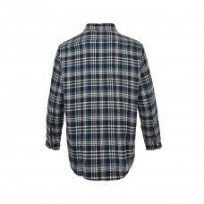 CELINE Logo-Embroidered Checked Cotton-Flannel Shirt