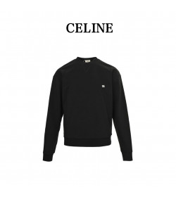 Celine Logo Embroidered Sweatshirt