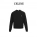 Celine Logo Embroidered Sweatshirt