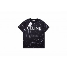 Celine Loose T-shirt In Cotton Jersey