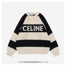 Celine Stripe Wool Sweater