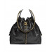 Ch*nel 25 Handbag Calfskin Black/Gold
