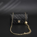 Ch*nel Lambskin Pearl Crush Rectangular Mini Classic Flap