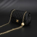 Ch*nel Lambskin Pearl Crush Rectangular Mini Classic Flap