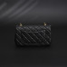 Ch*nel Lambskin Pearl Crush Rectangular Mini Classic Flap