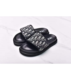 DR Aqua Sandal Beige and Black DR Oblique Jacquard
