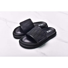 DR Aqua Sandal Black DR Oblique Jacquard