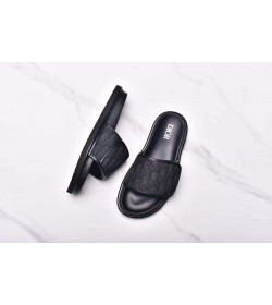 DR Aqua Sandal Black DR Oblique Jacquard