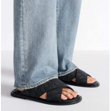 DR Alias Sandal Black DR Oblique Jacquard