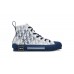 Buy Best UA DR B23 High-Top Sneakers White Blue Online, Worldwide Fast Shipping
