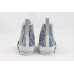 Buy Best UA DR B23 League High-Top Sneaker White And Blue DR Oblique Canvas Online, Worldwide Fast Shipping