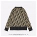 DR Oblique Sweater Cardigan Wool Jacquard