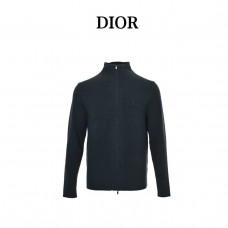 DR CD Icon Zipped Sweater Virgin Wool