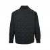 DR Cannage Overshirt Black Technical Fabric
