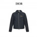 DR Diorling Blouson Jacket Navy Blue Cotton Denim