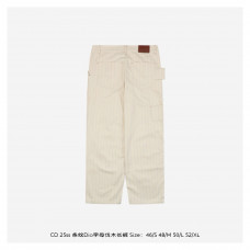DR Embroidered Striped Pants