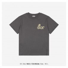 DR Flower Logo Embroidered T-shirt