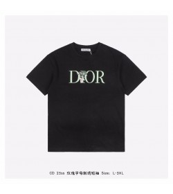 DR Flower Logo Embroidered T-shirt