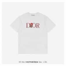 DR Flower Logo Embroidered T-shirt