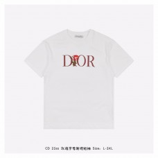 DR Flower Logo Embroidered T-shirt