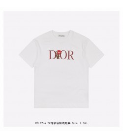 DR Flower Logo Embroidered T-shirt