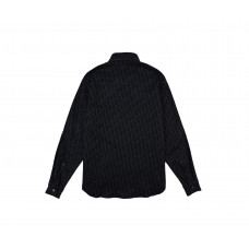 DR AND KAWS Overshirt Blue Cotton-Blend Denim