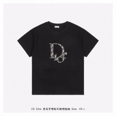 DR Monogram Embroidered T-shirt