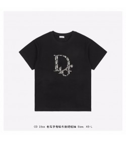 DR Monogram Embroidered T-shirt