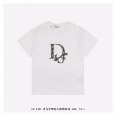 DR Monogram Embroidered T-shirt