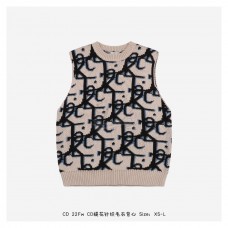 DR Oblique Sleeveless Sweater