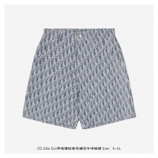 DR Oblique Denim Shorts