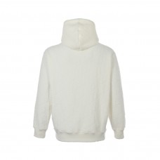 DR Oblique Hooded Terry Cotton Jacquard