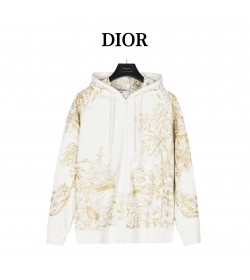 DR Print Zip Up Hoodie