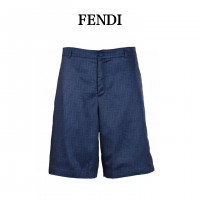 FD Bermudas Silk Shorts Blue