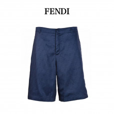 FD Bermudas Silk Shorts Blue