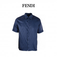 FD Shirt Silk Blue