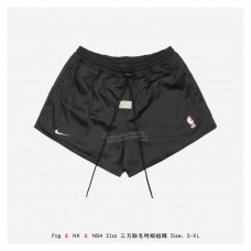 FOG x Nike NBA Basketball Shorts Off Noir