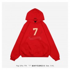 FOG Seventh Collection 7 Hoodie Vintage Red