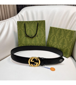 GC Belt with Interlocking G buckle